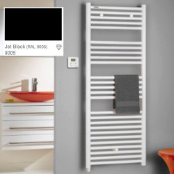 Sèche-serviette ATOLL Spa GF électrique 500W Jet Black (RAL 9005) 9005 - ACOVA TSL-050-050/GFC9005