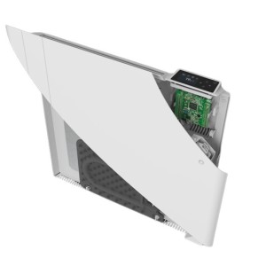 Radiateur électrique 1500W inertie fonte CHAMANE Nativ Horizontal connecté Blanc - INTUIS M198115
