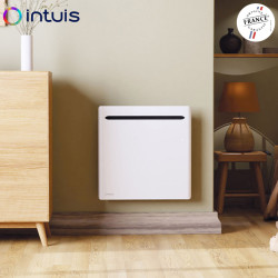 Radiateur électrique INTUIS 2000W Aluminium SENSUAL Nativ Horizontal connecté Blanc satiné - INTUIS M199117