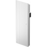 Radiateur electrique 1500W inertie fonte CHAMANE Nativ Vertical connecte blanc - INTUIS M198215