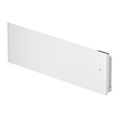 Radiateur electrique 750W inertie fonte CHAMANE Nativ Plinthe connecte blanc - INTUIS M198112