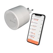 Radiateur électrique 1000W inertie fonte CHAMANE Nativ Plinthe connecté Blanc - INTUIS M198413