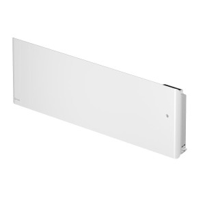 Radiateur électrique 1000W inertie fonte CHAMANE Nativ Plinthe connecté Blanc - INTUIS M198413
