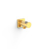 Support fixe avec arrivée d’eau pour douchette Or 24K - TRES 21118221OR