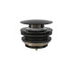 Bonde de vidage clic-clac pour baignoire 70 mm Noir Métallisé - TRES 13474010KM