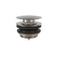 Bonde de vidage clic-clac pour baignoire 70 mm Acier - TRES 13474010AC
