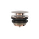 Bonde de vidage clic-clac pour baignoire 70 mm Or Rose 24K - TRES 13474010OP