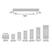 Sèche-serviette ACOVA - REGATE Mixte 583W/600W - ASX-126-050