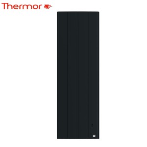 Radiateur chaleur douce BILBAO 4 connecté Vertical 1500W Gris Ardoise - THERMOR 494839