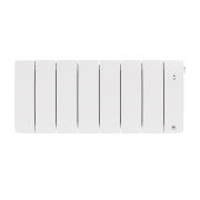 Radiateur chaleur douce BILBAO 4 connecté Bas 700W Blanc Brillant - THERMOR 494835