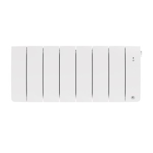 Radiateur chaleur douce BILBAO 4 connecté Bas 1400W Blanc Brillant - THERMOR 494837