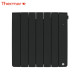 Radiateur chaleur douce BILBAO 4 connecté Horizontal 750W Gris Ardoise - THERMOR 493827