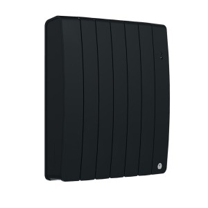 Radiateur chaleur douce BILBAO 4 connecté Horizontal 1250W Gris Ardoise - THERMOR 493829