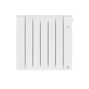Radiateur chaleur douce BILBAO 4 connecté Horizontal 1250W Blanc Brillant - THERMOR 493824