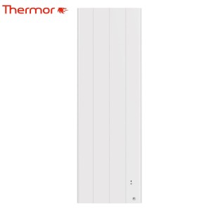 Radiateur chaleur douce BILBAO 4 connecté Vertical 1000W Blanc Brillant - THERMOR 494832