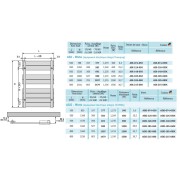 Sèche-serviette ACOVA - REGATE Mixte 1479W/1500W - ASX-215-080