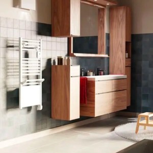 Sèche-serviettes électrique soufflant 500+800W blanc Ezybain boost - INTUIS M172215