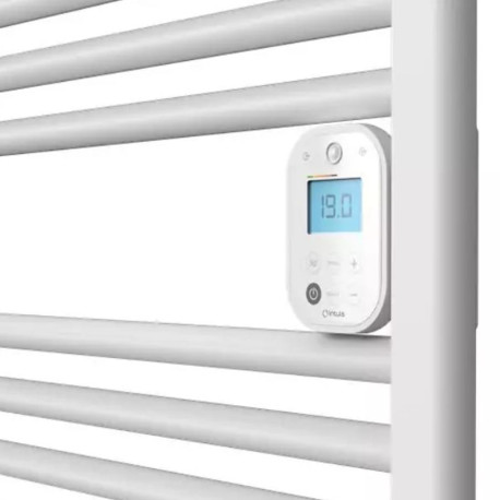 Sèche-serviettes électrique soufflant 500+1000W blanc Ezybain boost - INTUIS M172415