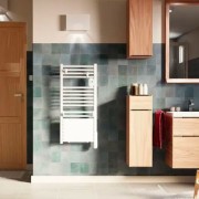 Sèche-serviettes électrique soufflant 1000+1000W blanc Ezybain boost - INTUIS M172617