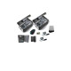 Kit enterré FROG 3.5m 24V 2 moteurs ZLXS - CAME 8K01MI-006