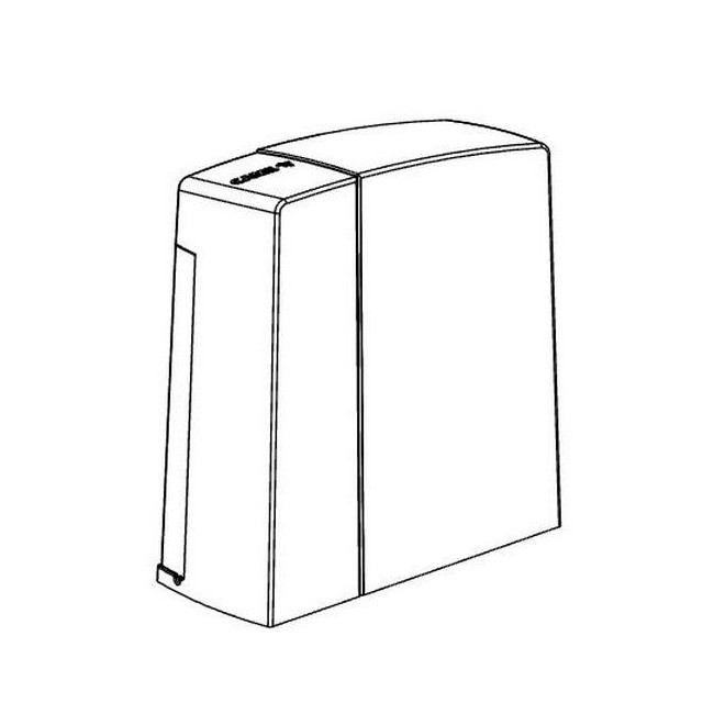 Couvercle gris RAL7024 BXV - CAME  88001-0166 