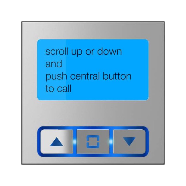 MTMFDY-MA - Facade module afficheur MA - CAME 840XC-0250 