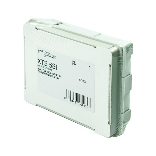 Boîtier d’encastrement de moniteurs XTS 5 à sceller - CAME  840XC-0090 