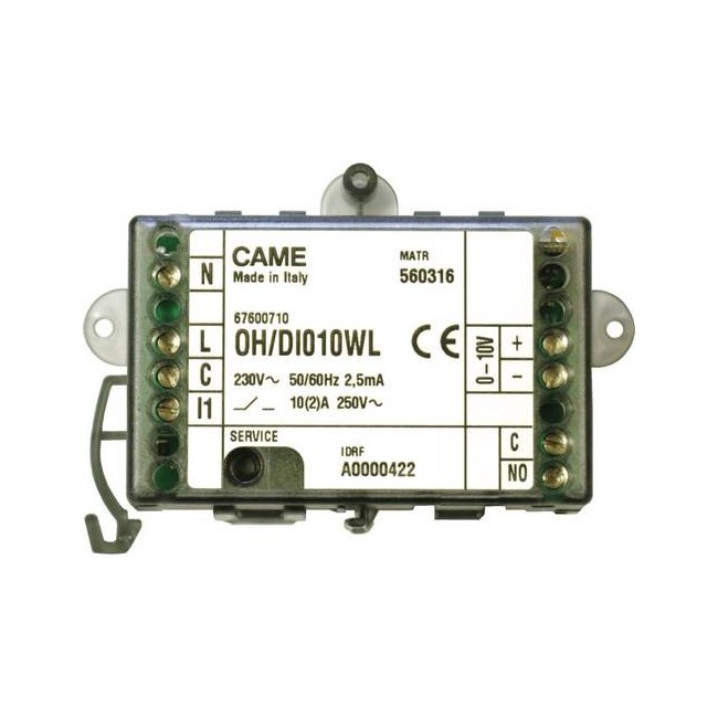 Module sans fil 0-10 V - CAME  67600710 