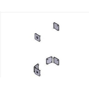 Copriforo Armadio G4000 G5000 G6000 5pz - CAME 88003-0112 
