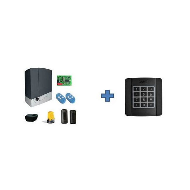 Kit FAST70 24V Connect + Clavier codé radio - CAME  FRU0134 