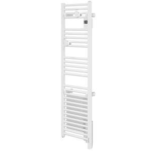 Sèche-serviettes électrique connecté 500W Blanc Carat DORIS NEO Etroit - ATLANTIC 851290