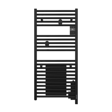 Sèche-serviettes électrique 500W DORIS Noir - ATLANTIC 850476