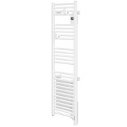 Sèche-serviettes électrique soufflant connecté 1500W Blanc Brillant DORIS NEO Etroit - ATLANTIC 851265