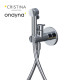 Mitigeur kit WC encastré avec douchette flexible chromé - CRISTINA ONDYNA WJ67051
