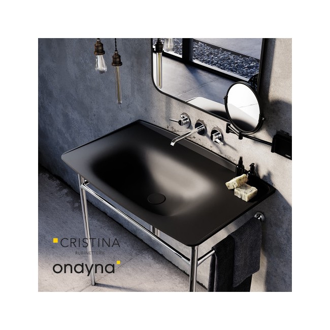 Vasque Lavabo Ceramique New Yorker Blackmat  - CRISTINA ONDYNA NY805013 
