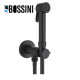 Ensemble mitigeur WC rétro avec flexible et douchette à impulsion Noir Mat PALOMA-BRASS - BOSSINI E37007073