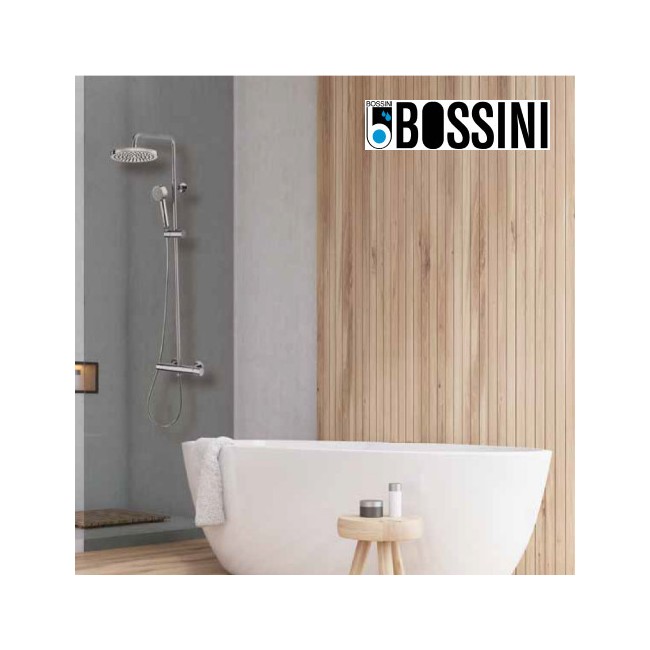 Ensemble colonne de douche mitigeur mécanique chromé ELIOS - BOSSINI L10052030