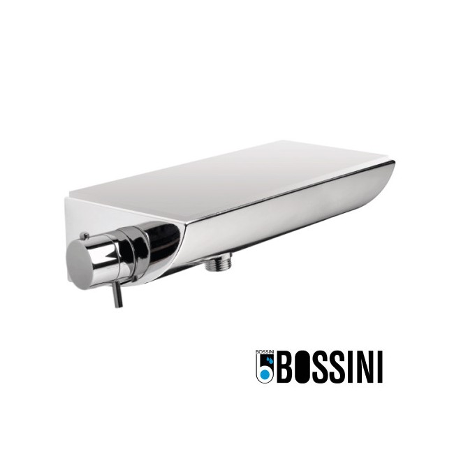 Mitigeur thermostatique externe pour douche avec étagère et plaque en verre TEO - BOSSINI V40004030