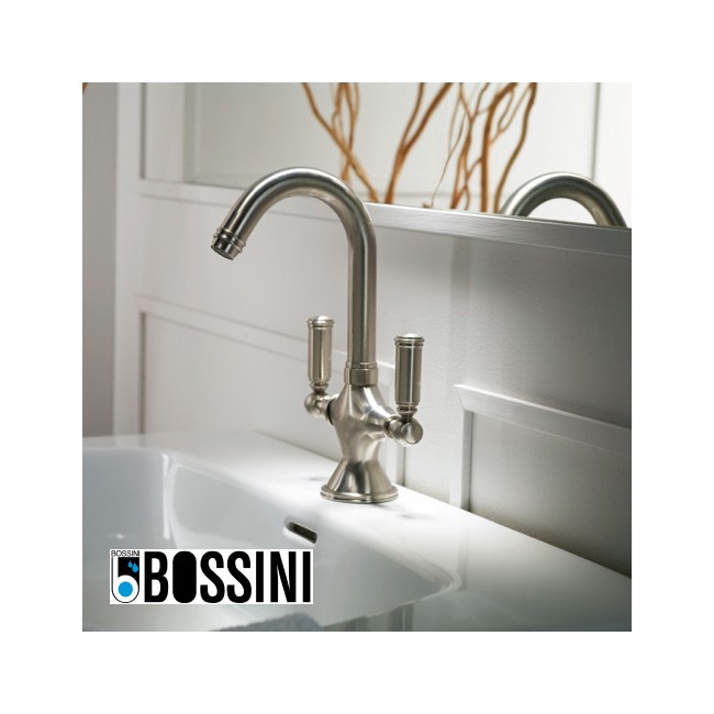 Mélangeur pour lavabo avec bec mobile et vidage LIBERTY LINE - BOSSINI Z001301030