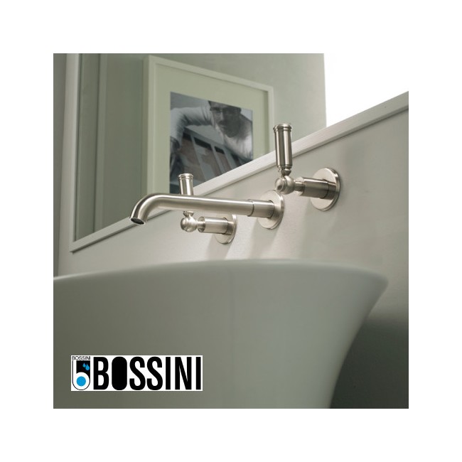 Mélangeur mural de lavabo à trois trous sans vidage LIBERTY LINE - BOSSINI Z001303021