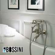 Mélangeur bain-douche avec inverseur, douchette et flexible LIBERTY LINE chrome - BOSSINI Z001103030