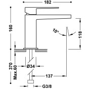 Mitigeur lavabo  - TRES 20210301AC 20210301ACTRES