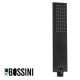 Douchette laiton jet de pluie flat one noir mat BLACK & WHITE - BOSSINI B00270073