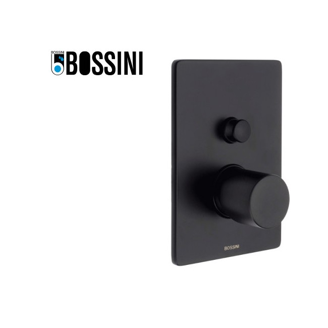 Parties exposées pour mitigeur monocommande 2 voies noir mat BLACK & WHITE - BOSSINI M00760030