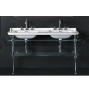 LAVABO WALDORF A SUSPENDRE OU SUR PIEDS PERCAGE 3 TROUS 150-55 CM - CRISTINA ONDYNA WD15155