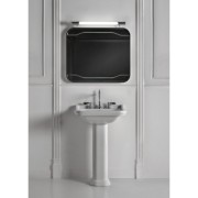 Lavabo Ceramique Waldorf  à suspendre ou sur colonne 60-55 CM - CRISTINA ONDYNA WD6045