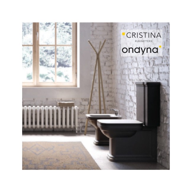 Bloc Wc Ceramique Complet Blackmat - CRISTINA ONDYNA WD411713