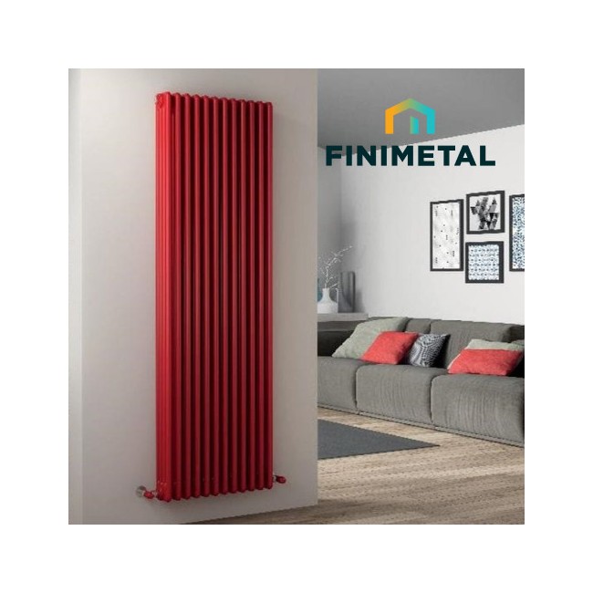 Radiateur chauffage central vertical 2380W Type 2 TEOLYS - FINIMETAL D2180_18