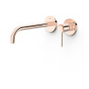 Façade mitigeur lavabo Or Rose 24K - TRES 26230022OP