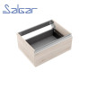 Module métallique salle de bain chêne naturel SPIRIT 600 - SALGAR 22786